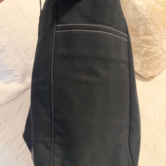 Coach Legacy Hampton large Canvas and Leather tote bag 19x13 - Picture 13 of 15